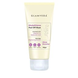 GLAMVEDA Glutathione Peel Off Mask Enriched With Vitamin C & Hyaluronic Acid - 100 g-34