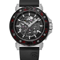 Alexandre Christie Men Titanium Skeleton Analogue Automatic Watch 9205MTRTTBARE-image-58