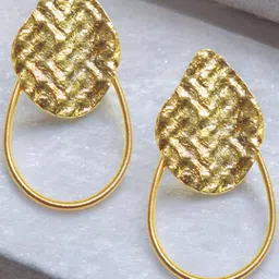 fabula Teardrop Shaped Drop Earrings image 1