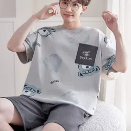 StyleCast Printed T-Shirts & Shorts Night Suits-image-98