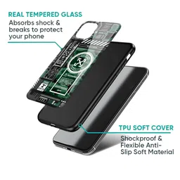 QRIOH Green Camo Circuit Printed Oneplus Nord 2T Back Case image 3