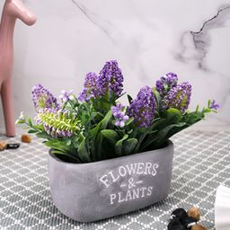 Myntra Elegant Homes Grey 1 Pieces Artificial Plant With Pot-6