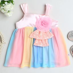 MANY FROCKS & Georgette Fit & Flare Dress-27
