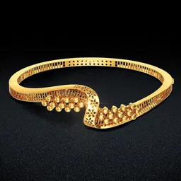 Joyalukkas Graceful Floral Swirl Gold Bracelet-image-31