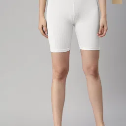 De Moza Women Mid-Rise Slim Fit Sports Shorts-image-93