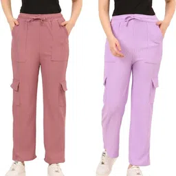 Girls Mario Cargo Pants Pack of 2-35