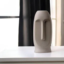LETSBOHO Beige Face Shape Flower Vase-image-14