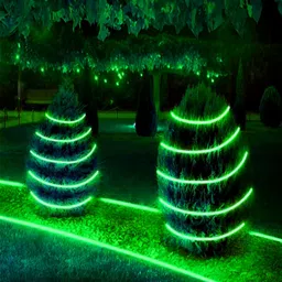 KAVYARA Green Rice-Shaped LED Strip Lights21 m-6