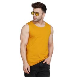 WOOSTRO Men Pack Of 2 Solid Round Neck Cotton Slim Fit T-shirts-image-94