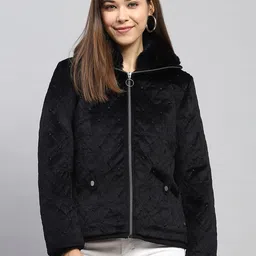 Monte Carlo Women Geometric Lightweight Outdoor Quilted Jacket-17