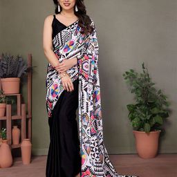 PHORIA STYLE Silk Blend Saree-49