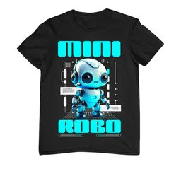 TeeSlix Unisex Black Tshirts-image-82