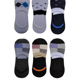 VOICI Unisex No Show Pair Of 6 Loafer Socks-image-97