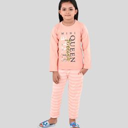 Here&Now X Denikid Girls Pure Cotton Printed T-shirt with Trousers-picture-47