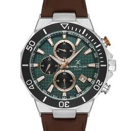 Daniel Klein Exclusive Men Dial & Leather Straps Analogue Watch DKX.1.13841-2-image-42