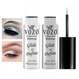 VOZO Set Of 2 Glide & Define Infusion Essential Liquid Eyeliner - 5 ml Each- Shade- 01- 03-image-79