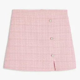 Koton Checked A-Line Mini Skirt-image-16