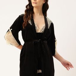 Ms.Lingies Women Self Design Baby Doll-image-91