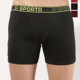 Sporto by Macho Pack Of 4 Short Trunks-picture-15