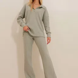 Trend Alacati stili T-Shirt With Trousers Co-Ords-picture-26