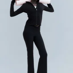 H&M Girls Sports Jacket In SoftMove-image-92