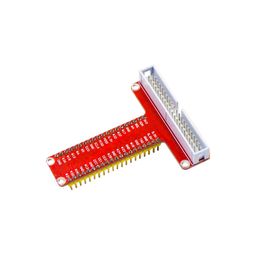 T Type GPIO Breakout board with 40 pin Cable and 400pt Breadboard for Raspberry Pi 3 image 2