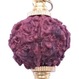 RAVIOUR LIFESTYLE Brass Rudraksha Pendant-image-65