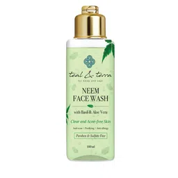 teal & terra Neem Face Wash with Basil & Aloe Vera 100 ml-13