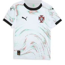 Puma Unisex Kids Graphic Printed Regular Fit Football Jersey-image-62