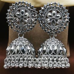 Anouk Contemporary Jhumkas Earrings-27