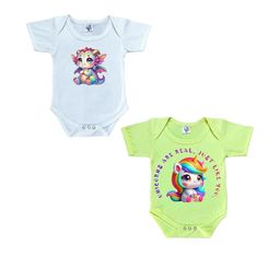 Cute Pals Kids-Unisex Multicoloured Cotton Rompers-image-91