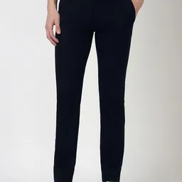 Peter England Men Super Slim Fit Trousers-picture-25