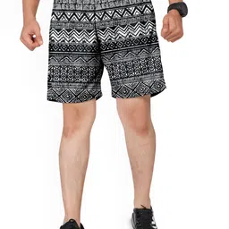 Moda Rapido Men Printed Regular Fit Shorts-picture-17