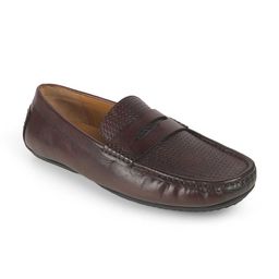 Tresmode Men RIC Textured Leather Loafers-image-62