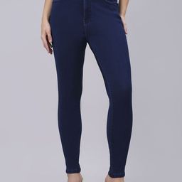 Rea-Lize Women Slim Fit Mid-Rise Stretchable Jeans-image-88