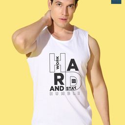 WOOSTRO Pack Of 2 Printed Super Combed Cotton Gym Vests VWS26(98 PEACOCK)(HARD WHITE)-image-95