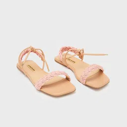 Sole To Soul Women Open Toe Flats-image-68