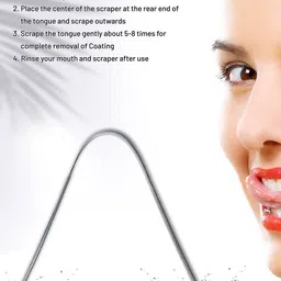 Nurpi Set Of 2 Round Handle Tongue Cleaner For Oral Care & Bad Breath image 4