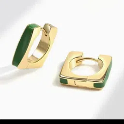 SZN Geometric Hoop Earrings-24