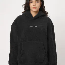 Be Savage Women Hooded Sweatshirt-image-99