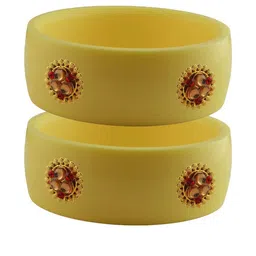 Vidhya Kangan Women Beige Bangle-picture-21