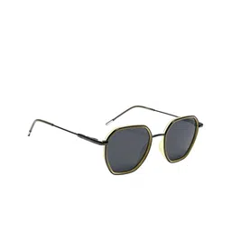 Eyejack Unisex Round Polarised and UV Protected Lens Sunglasses 2503PCL1485-34