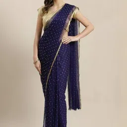 REDFISH Printed Daily Wear Chiffon Saree-picture-2
