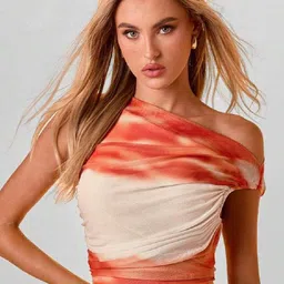 Moda Rapido Print Crop Top-picture-38
