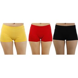 Diving Deep Women Pack of3 Boy Shorts Briefs-image-64