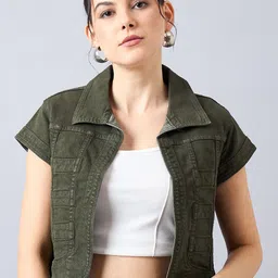 Style Quotient Women Crop Shrug-48