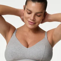 Marks & Spencer Pack of 2 Medium Coverage Lightly Padded Bra-18