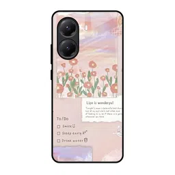 QRIOH Petal Dream Glass Case for Poco X7 Pro 5G Back Case Mobile Accessories-image-26