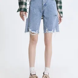 KPOP Women Regular Fit Cotton Shorts-picture-33