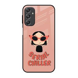 QRIOH Women Chilling Quirky Printed Samsung Galaxy M34 5G Back Case Mobile Accessories-picture-14